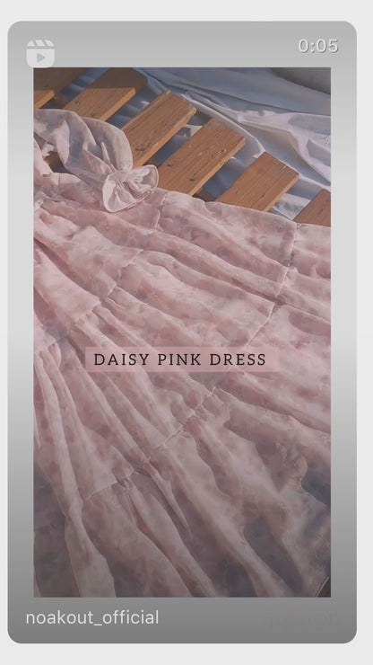 | sold out | DAISY PINK DRESS BY NOAKOUT